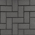 Betonstraatsteen 10cm antraciet machinaal pakket