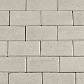 Dubbelklinkers 21x21x8 grijs S-top