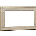 Douglas vast raam met melkglas, 72x40 cm, groen geïmpregneerd