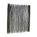 Wilgentenenmat, 1 stengel dik, met staaldraad gevlochten 100x200 cm