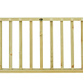 Countryhek Excellent, 180x80 cm, groen geïmpregneerd