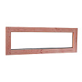 Douglas vast raam (zijlicht) Prestige met dubbelglas, 138.4x48.4 cm, onbehandeld