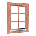 Douglas draai-kiepraam Prestige met dubbelglas, 84.4x120.4 cm, onbehandeld