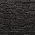 Betonplaat dubbelzijdig leisteenmotief 36x3.5x184 cm, antraciet gecoat