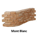 Pilestone Ronde Bloembak 23/17x21,5x10 cm Mont Blanc