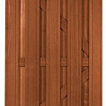 Bangkirai plankenscherm Deluxe 180x90 cm