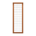 Bangkirai draadscherm 60x180 cm