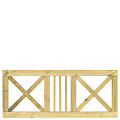 Grenen boerenland hek 75x180 cm