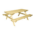 18062 Vuren  Picknicktafel FSC 74x160x240cm *