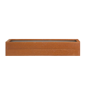 Bloembak corten 120x120x42 cm