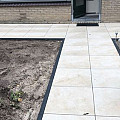 Keramische tegel Limestone Beige 80x80x3 cm