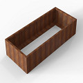 Bloembak Module+ 90x210x42 cm Corten
