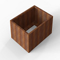 Bloembak Module+ 90x120x56 cm Corten