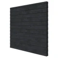 Douglas wandpakket t.b.v. dubbelzijdige wand Comfort/DHZ 246.5x224 cm, zwart geïmpregneerd