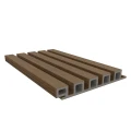 Composiet wand bekleding 2.5x19.6x290 cm Teak