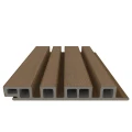 NewTechWood composiet co-extrusie wand bekleding castellation 4325 profiel. 2.5x19.6x290 cm Teak