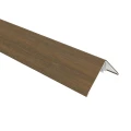 NewTechWood aluminium co-extrusie hoekprofiel rhombus t.b.v. wand bekleding. 6x6x300 cm Teak