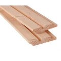 Douglas geschaafd rhombusprofiel 2,7x14,5x400 cm, onbehandeld.
