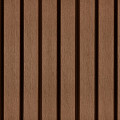 PuraTech 55 composiet dubbel profiel 3,3 x 17,0 x 390 cm, teak, fijne houtnerf