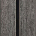 PuraTech 55 composiet dubbel profiel 3,3 x 17,0 x 390 cm, dark grey, fijne houtnerf