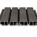 PuraTech 55 composiet dubbel profiel 3,3 x 17,0 x 290 cm, dark grey, fijne houtnerf