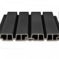 PuraTech 55 composiet dubbel profiel 3,3 x 17,0 x 390 cm, ebony black, fijne houtnerf