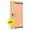Douglas enkele klampdeur XXL B1200xH2150mm buitenmaat, rechtsdraaiend, incl. beslagset