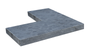 Hoek Blue Moon Honed Linea 50-15x50x3 cm