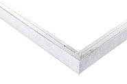 Aluminium daktrimset recht t.b.v. plat dak, maximale dakmaat 605x450 cm