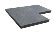 Hoek vijverrand Pacific Waterjet 50-20x50x3 cm
