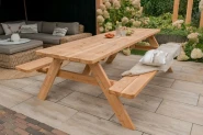 Picknicktafel wout, douglas, bladmaat 74x240 cm, onbehandeld.