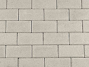 Dubbelklinkers 21x21x8 grijs S-top