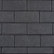 Betonstraatsteen 8cm antraciet tops