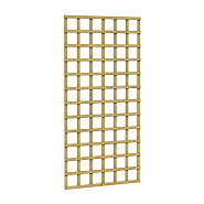 Vuren Trellis de Luxe, 90x180 cm, groen geïmpregneerd