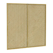 Trellis scherm Jasmijn 180 Excellent, 180x180 cm, groen geïmpregneerd