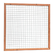 Douglas Betonijzertrellis met maas 7.5x7.5 cm, in raamwerk 4.5x7 cm, 180x180 cm, onbehandeld