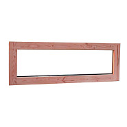 Douglas vast raam (zijlicht) Prestige met dubbelglas, 138.4x48.4 cm, onbehandeld