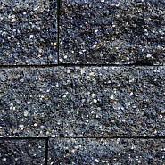 Block Wall Black 15x15x60 cm