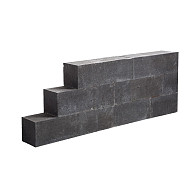Linea Block 15x15x60 cm Zwart