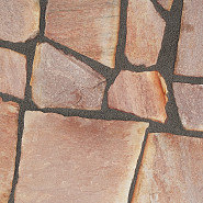 Rosso Bologna flagstones Extra 25-40 mm