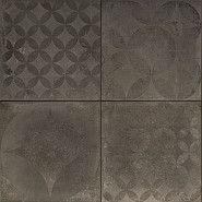 GSB Ceramic Versailles Decor Dark Grey 60x60x3 cm