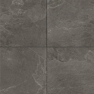 Keramische tegel Recco Antracite Tre 80x80x3 cm
