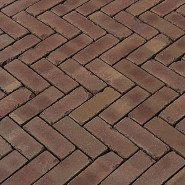 Gebakken dikformaat 60 mm Roma getrommeld