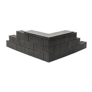 Gebakken stapelblok Blocco Bordano 10x10x29 cm