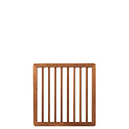 Bangkirai tuinpoort Kader 100x100 cm