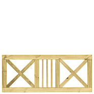 Grenen boerenland hek 75x180 cm