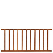 Bangkirai Spijlenhek 80x180 cm