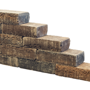 Pilestone Line 40x15x10 cm Walnut
