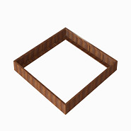 Bloembak Module+ 240x240x28 cm Corten
