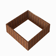 Bloembak Module+ 180x180x42 cm Corten